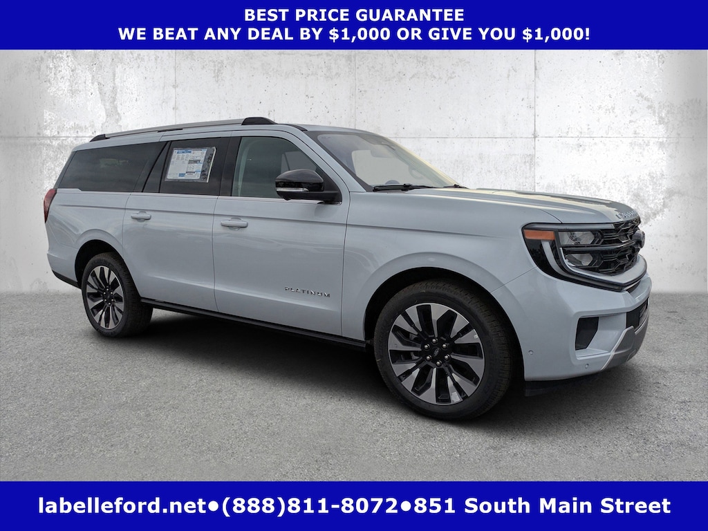 New 2025 Ford Expedition Max Platinum Platinum 4x4