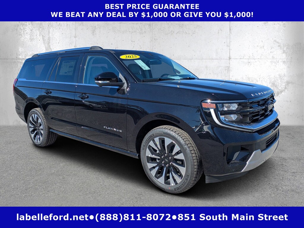 New 2025 Ford Expedition Max Platinum Platinum 4x4