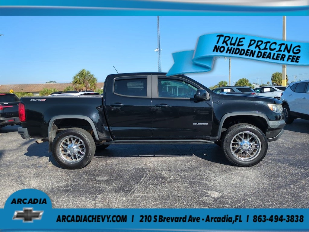 Used 2019 Chevrolet Colorado 4WD ZR2 4WD Crew Cab 128.3 ZR2