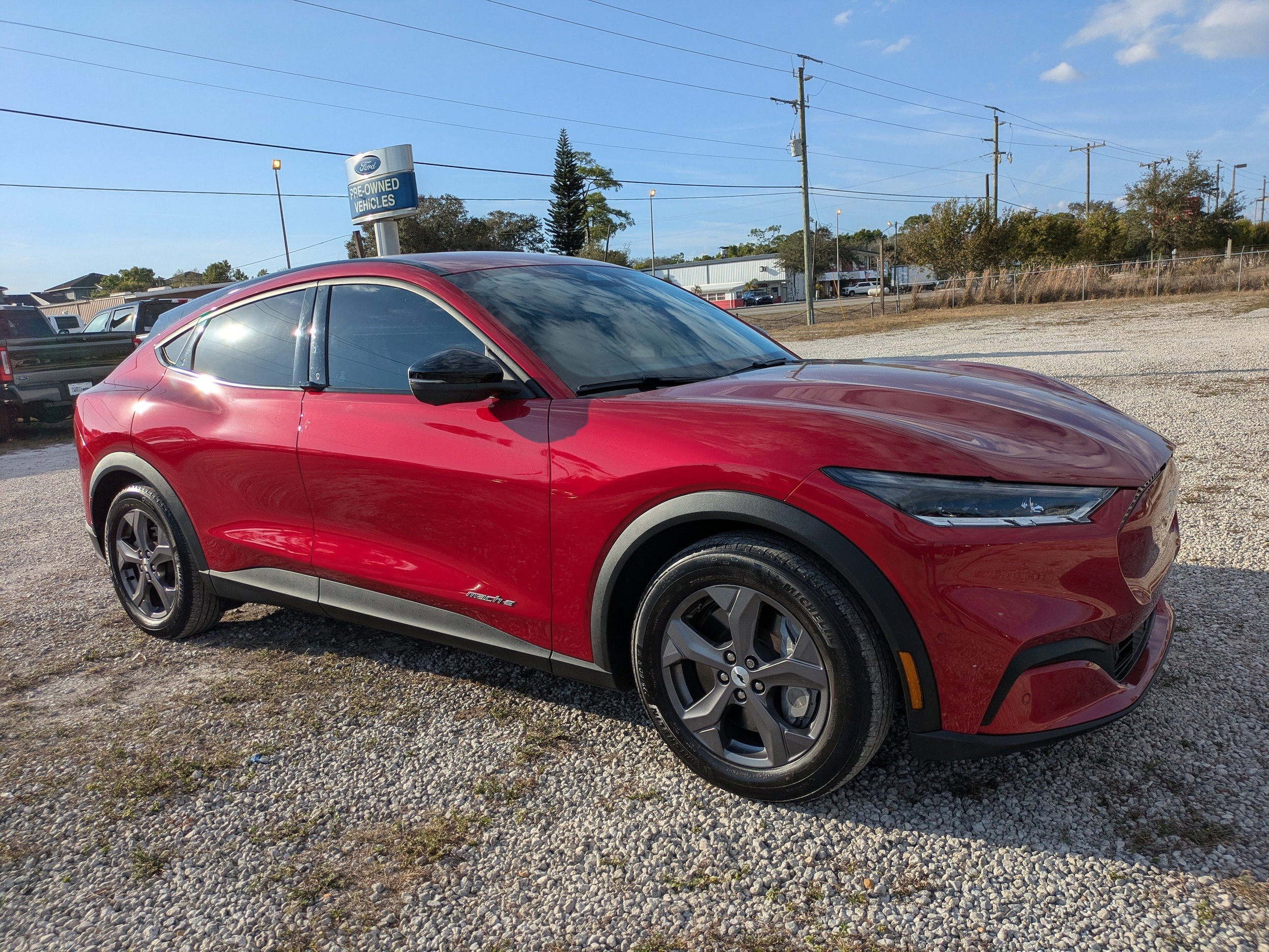 Used 2023 Ford Mustang Mach-E Select RWD with VIN 3FMTK1RMXPMA18432 for sale in LaBelle, FL