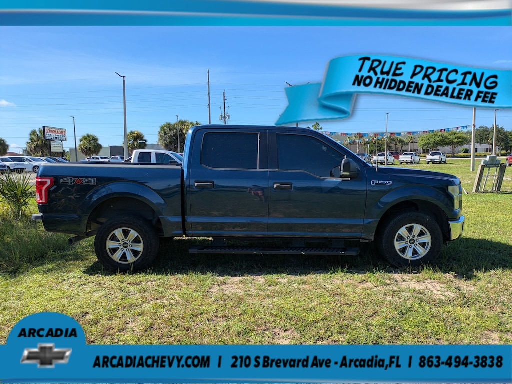 Used 2016 Ford F-150 XLT 4WD SuperCrew 145 XLT