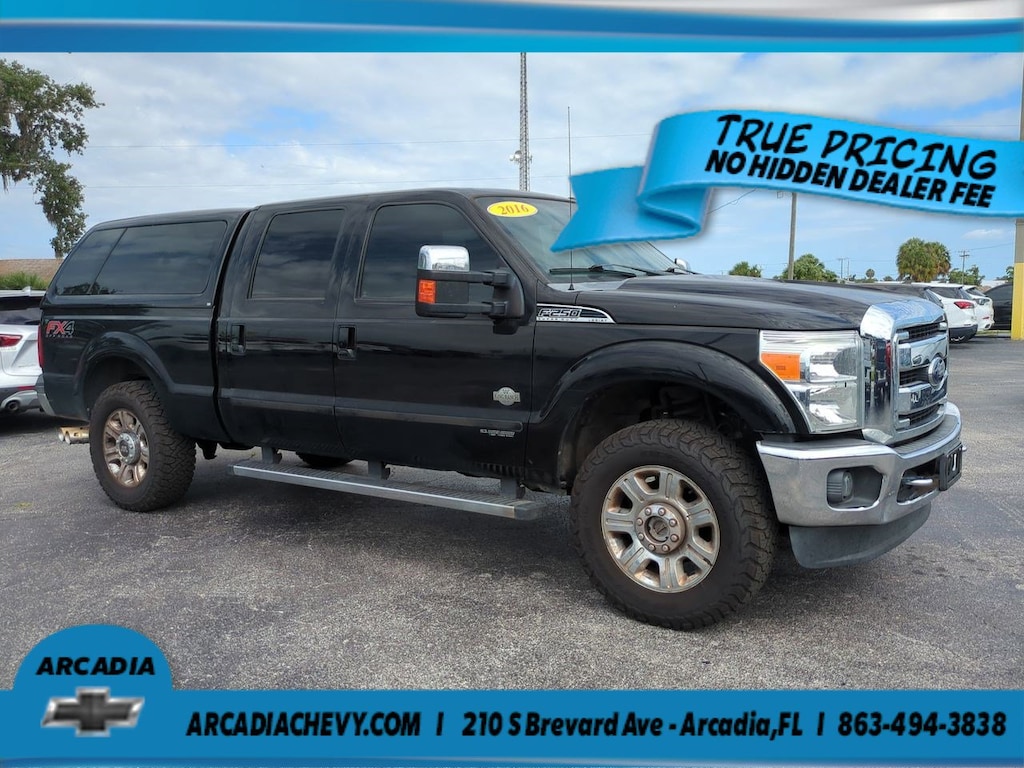 Used 2016 Ford Super Duty F-250 SRW Lariat