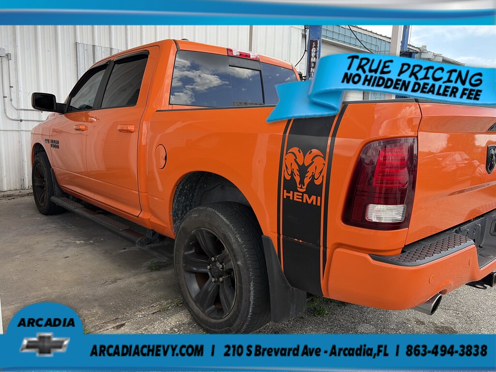 Used 2017 Ram 1500 Sport Sport 4x4 Crew Cab 57 Box