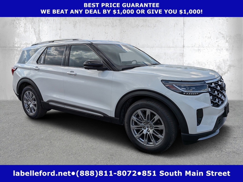 New 2026 Ford Explorer Platinum Platinum RWD