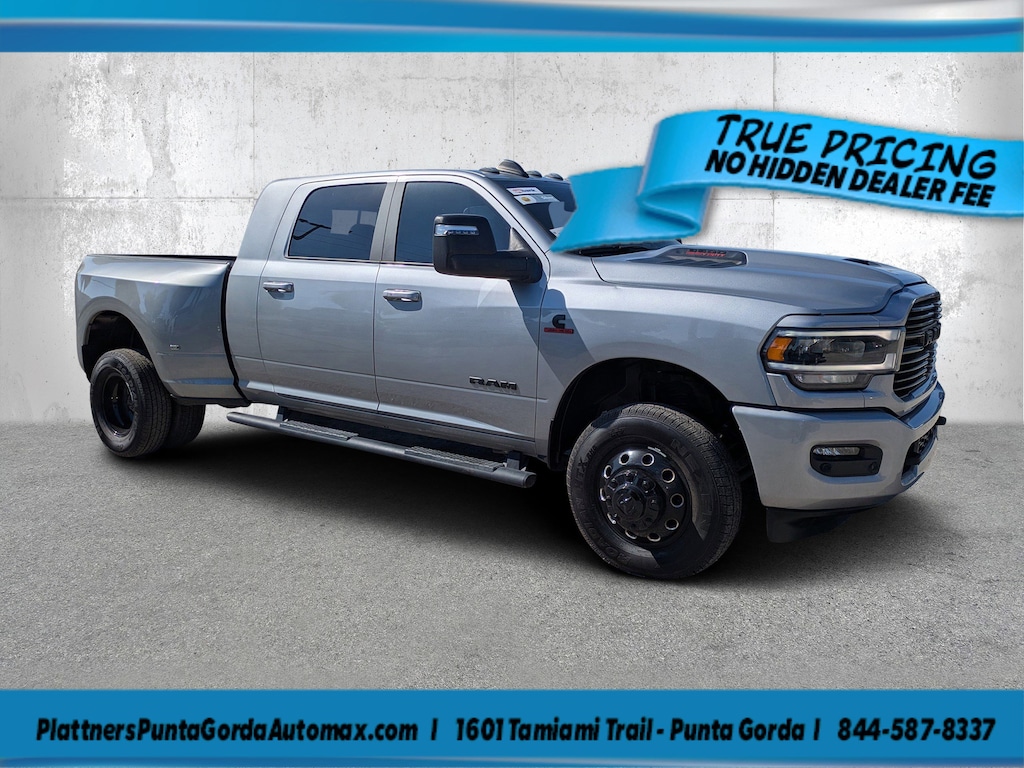 Used 2024 Ram 3500 Laramie Laramie 4x4 Mega Cab 64 Box