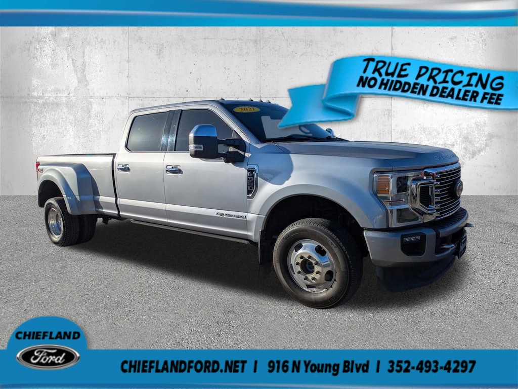 Used 2022 Ford Super Duty F-350 DRW Platinum Platinum 4WD Crew Cab 8 Box