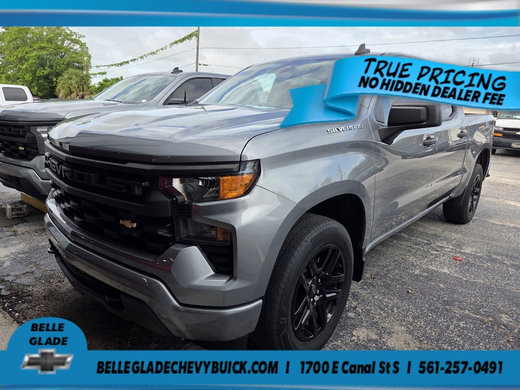 Used 2023 Chevrolet Silverado 1500 Custom 2WD Crew Cab 147 Custom