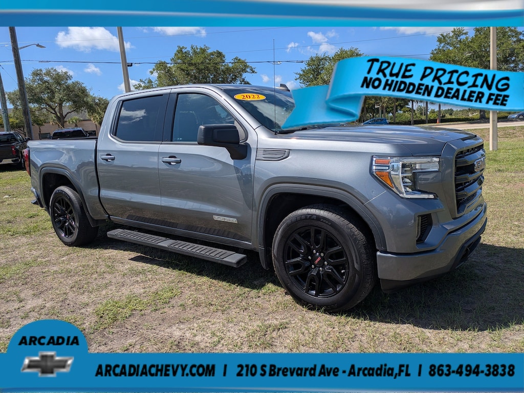 Used 2022 GMC Sierra 1500 Limited Elevation 2WD Crew Cab 147 Elevation