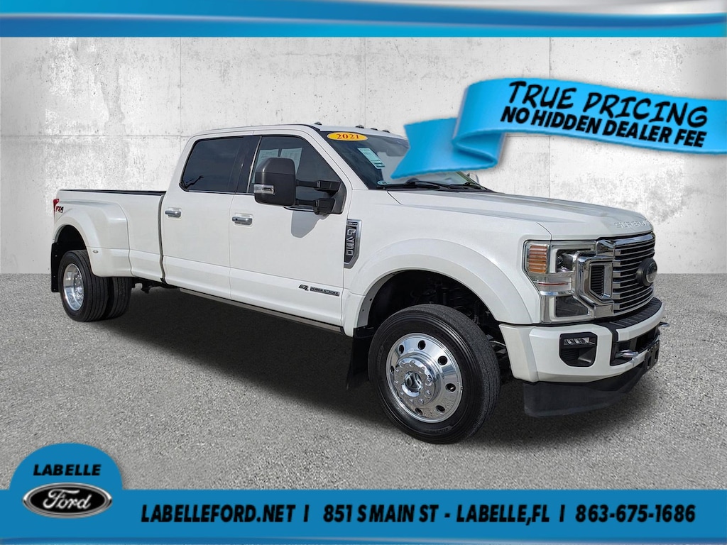 Used 2021 Ford Super Duty F-450 DRW Limited Limited 4WD Crew Cab 8 Box