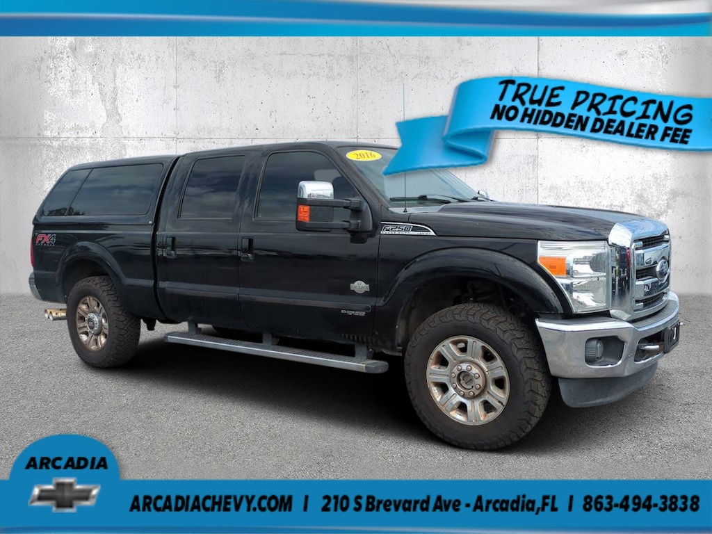 Used 2016 Ford Super Duty F-250 SRW Lariat
