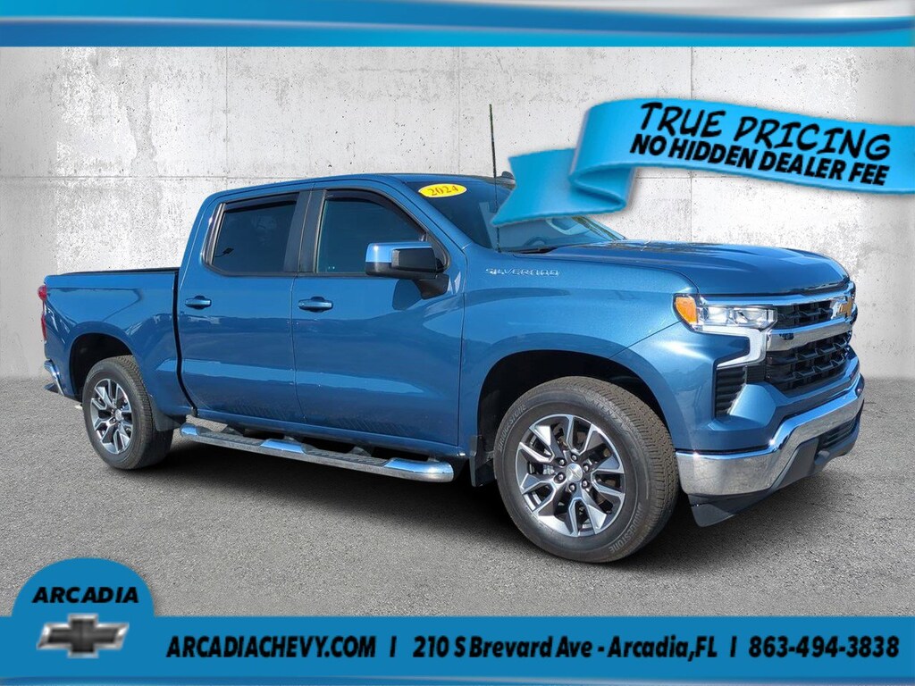 Used 2024 Chevrolet Silverado 1500 LT 2WD Crew Cab 147 LT
