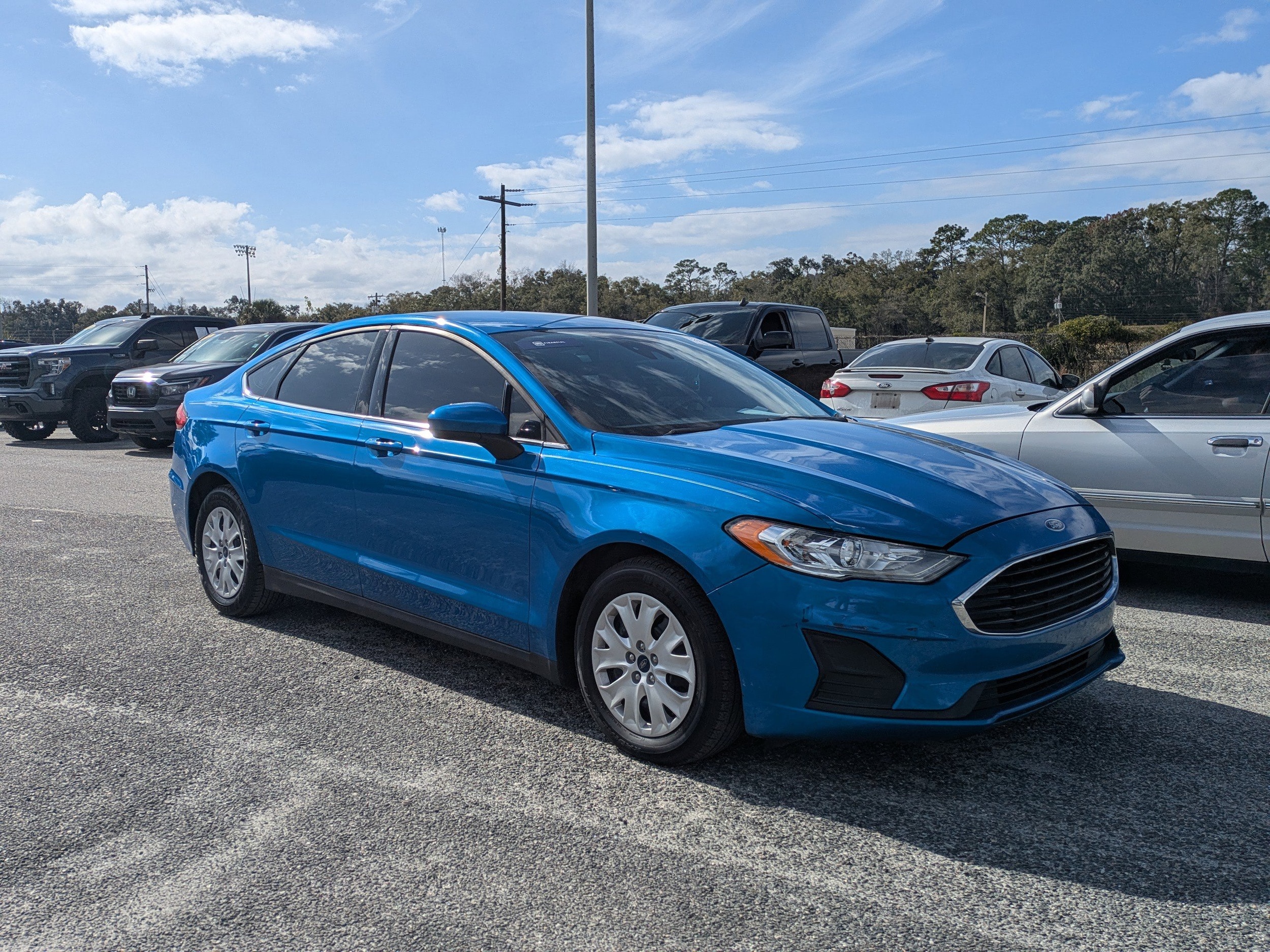 Used 2020 Ford Fusion S with VIN 3FA6P0G76LR178823 for sale in LaBelle, FL
