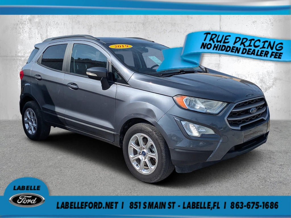 Used 2019 Ford EcoSport SE SE FWD