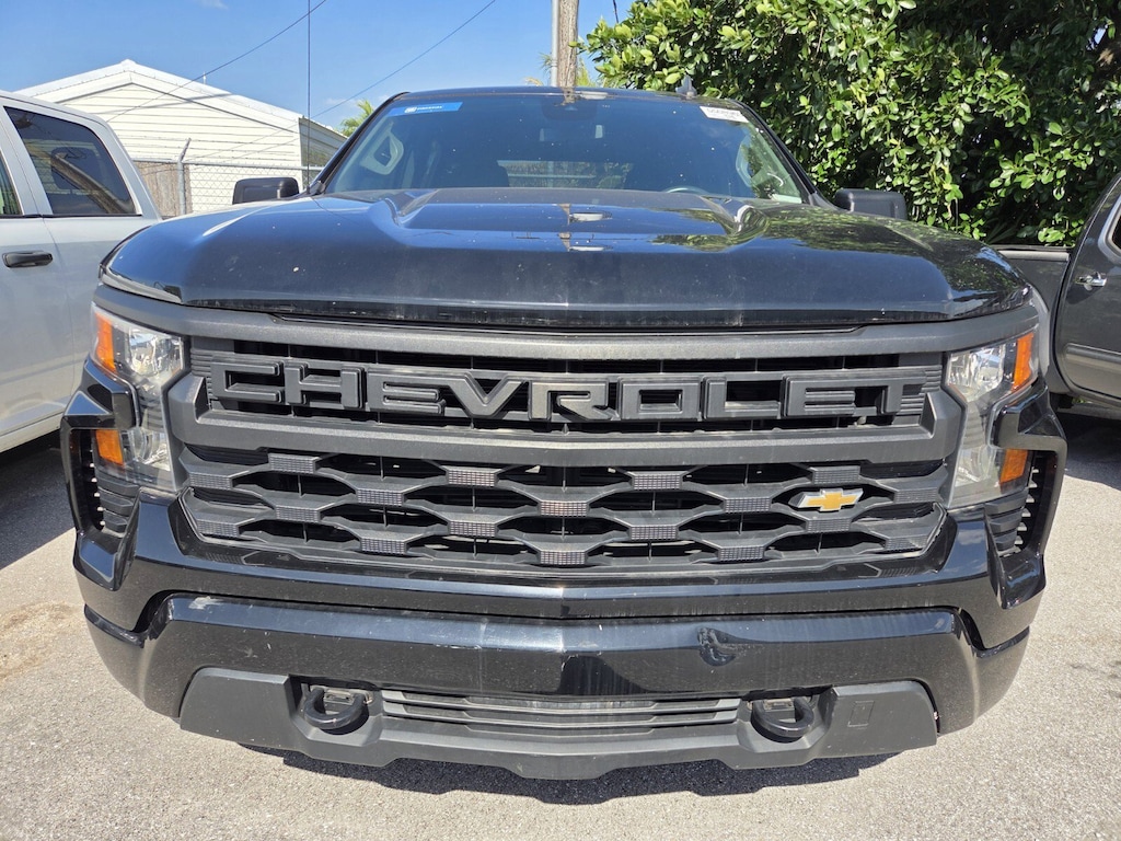 Used 2022 Chevrolet Silverado 1500 Custom 2WD Crew Cab 147 Custom