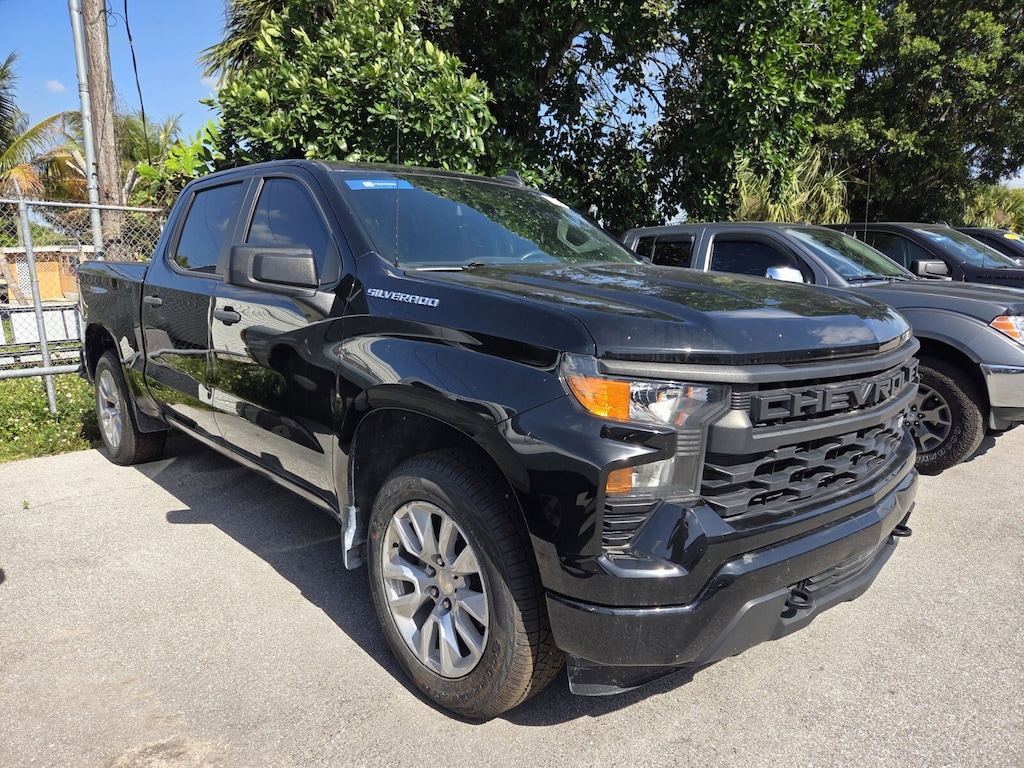 Used 2022 Chevrolet Silverado 1500 Custom 2WD Crew Cab 147 Custom