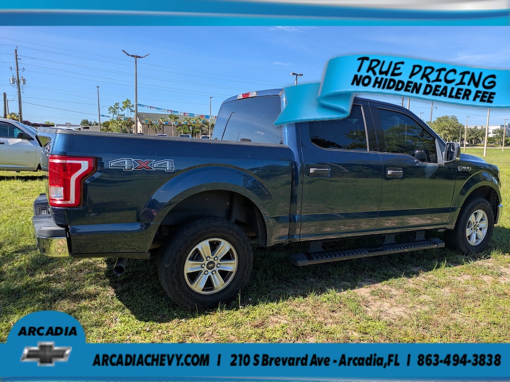 Used 2016 Ford F-150 XLT 4WD SuperCrew 145 XLT