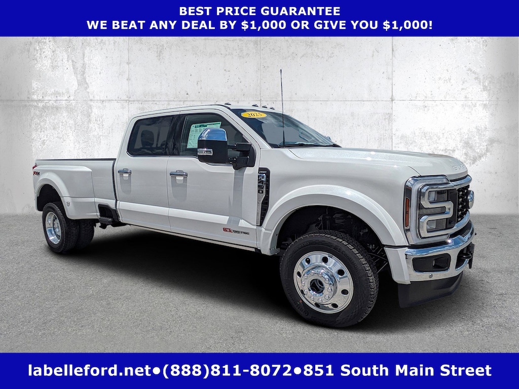 New 2025 Ford Super Duty F-450 DRW LARIAT LARIAT 4WD Crew Cab 8 Box