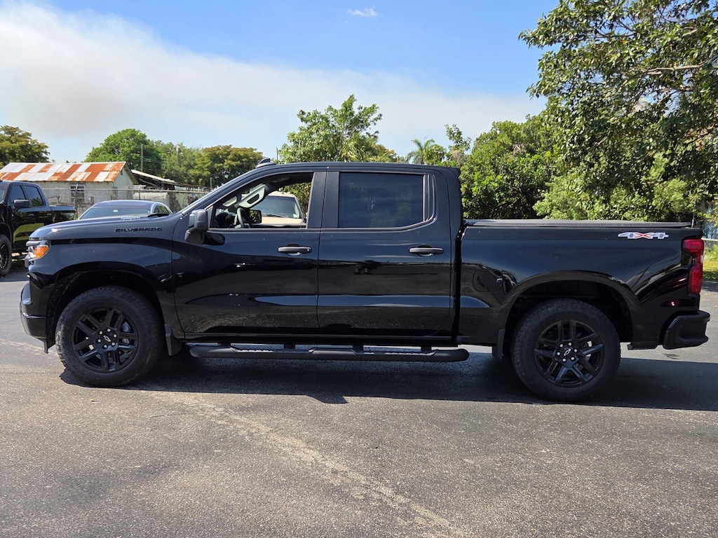 Used 2024 Chevrolet Silverado 1500 Custom 4WD Crew Cab 147 Custom