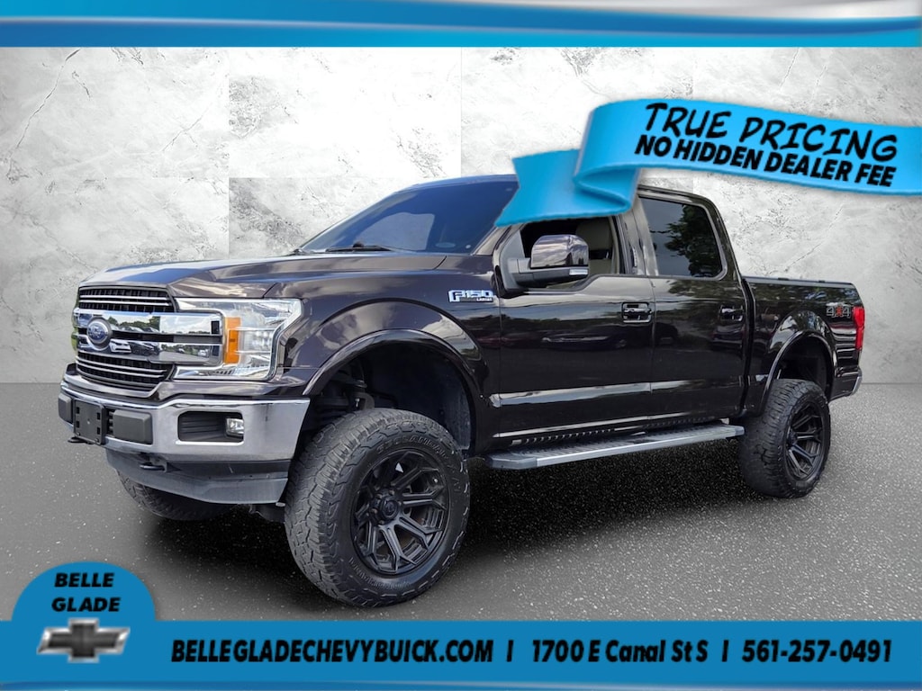 Certified 2020 Ford F-150 V8 FFV Crew Cab Lariat