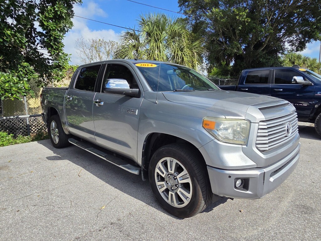 Used 2014 Toyota Tundra 2WD Truck Platinum CrewMax 5.7L V8 6-Spd AT Platinum
