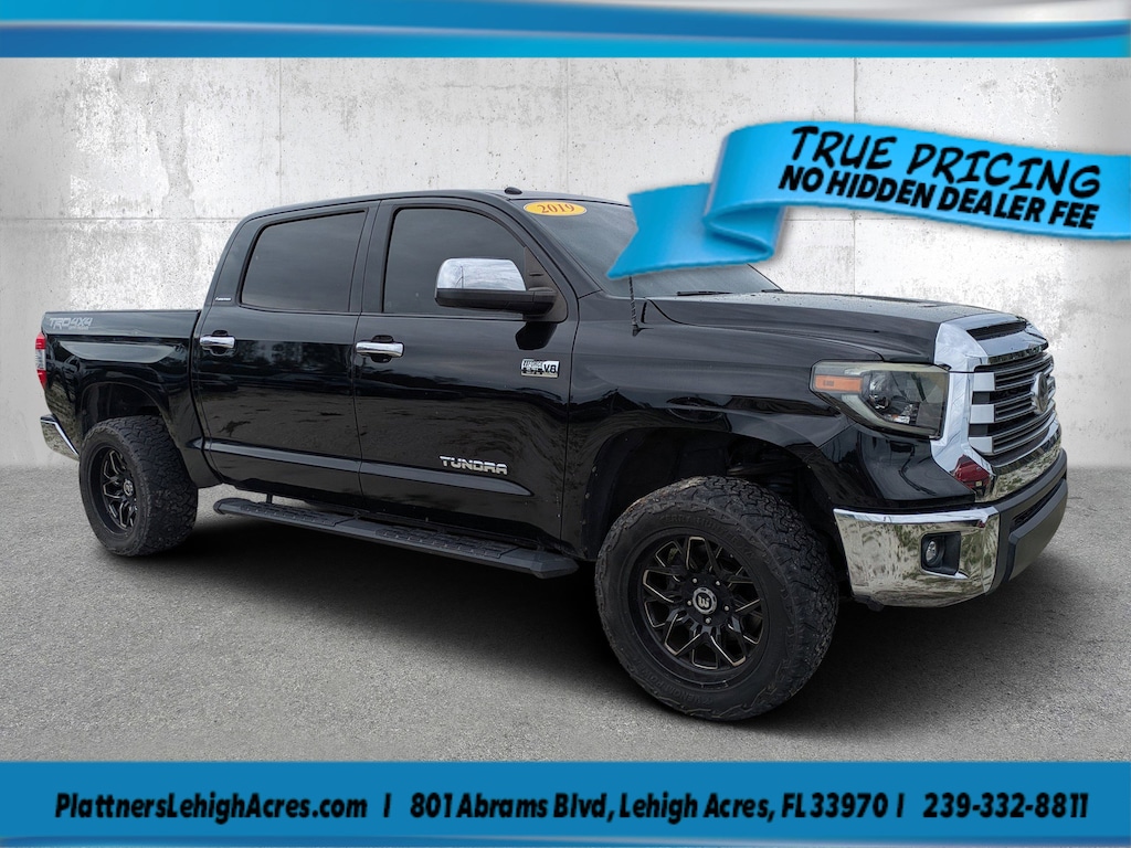 Used 2019 Toyota Tundra 4WD Limited Limited CrewMax 5.5 Bed 5.7L