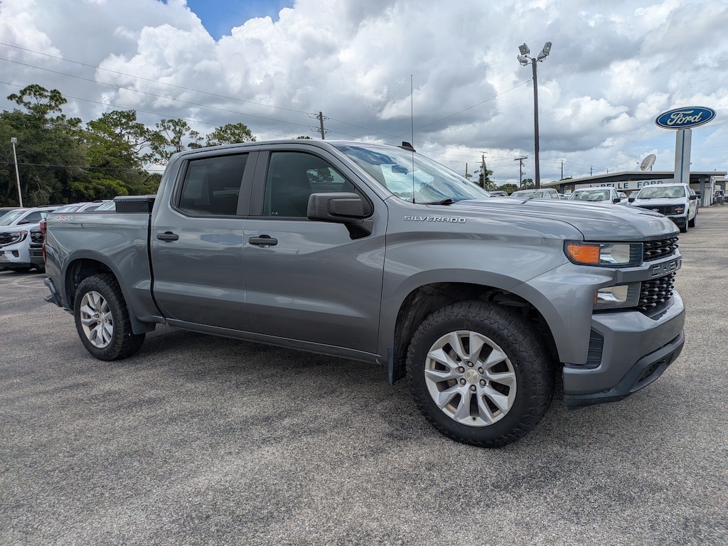 Used 2021 Chevrolet Silverado 1500 Custom 4WD Crew Cab 147 Custom