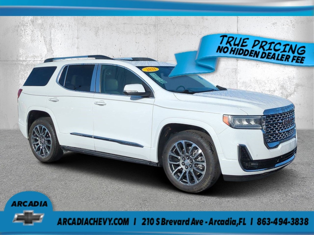 Used 2021 GMC Acadia Denali FWD Denali