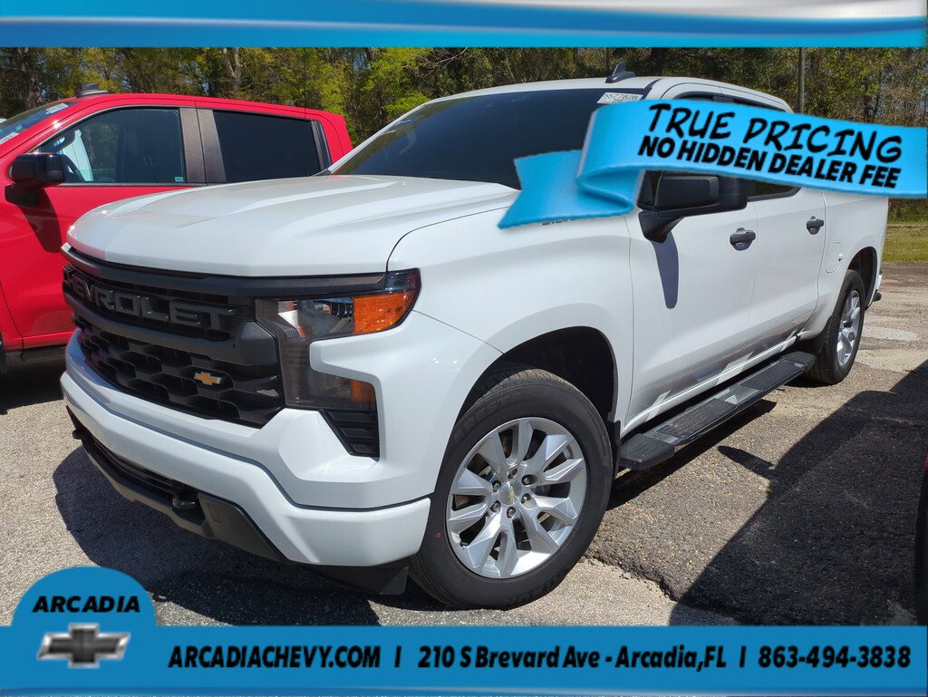 Used 2022 Chevrolet Silverado 1500 Custom 2WD Crew Cab 147 Custom