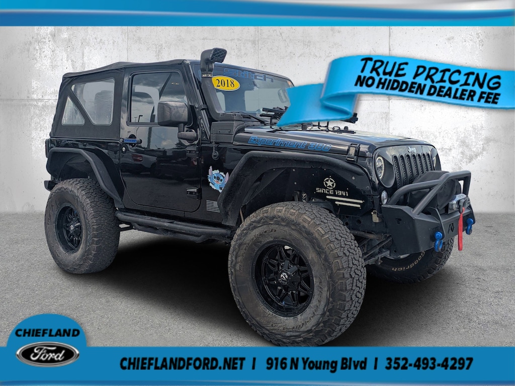 Used 2018 Jeep Wrangler JK Sport S Sport S 4x4