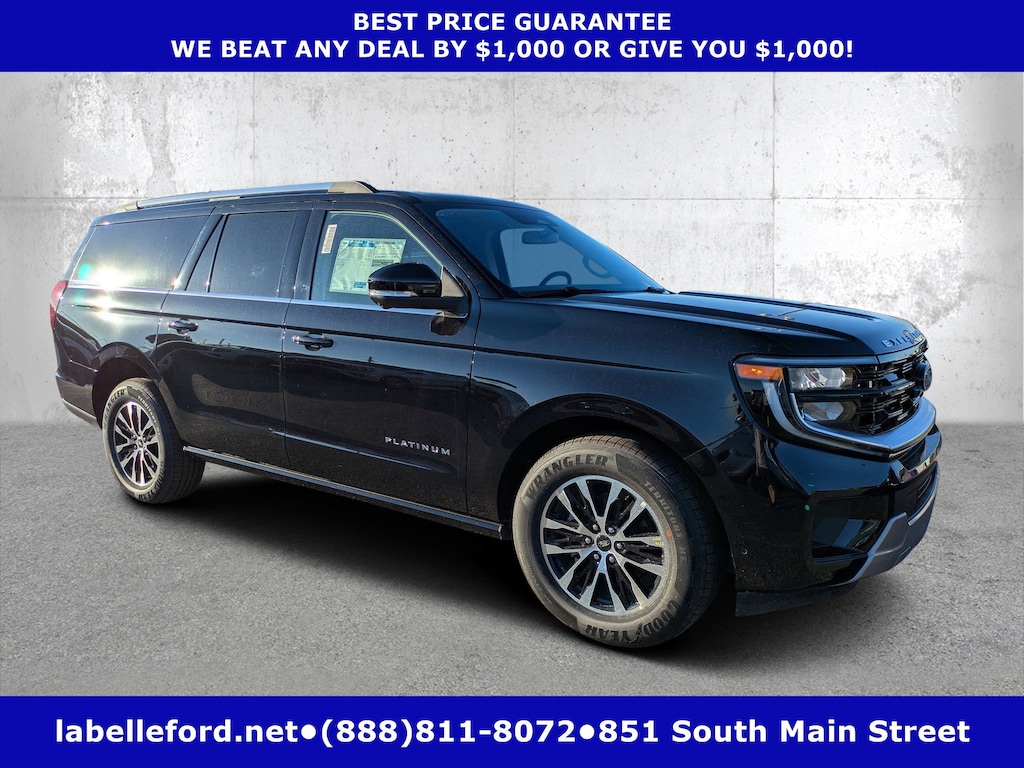 New 2025 Ford Expedition Max Platinum Platinum 4x4