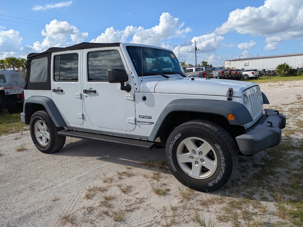 Used 2018 Jeep Wrangler JK Unlimited Sport S Sport S 4x4