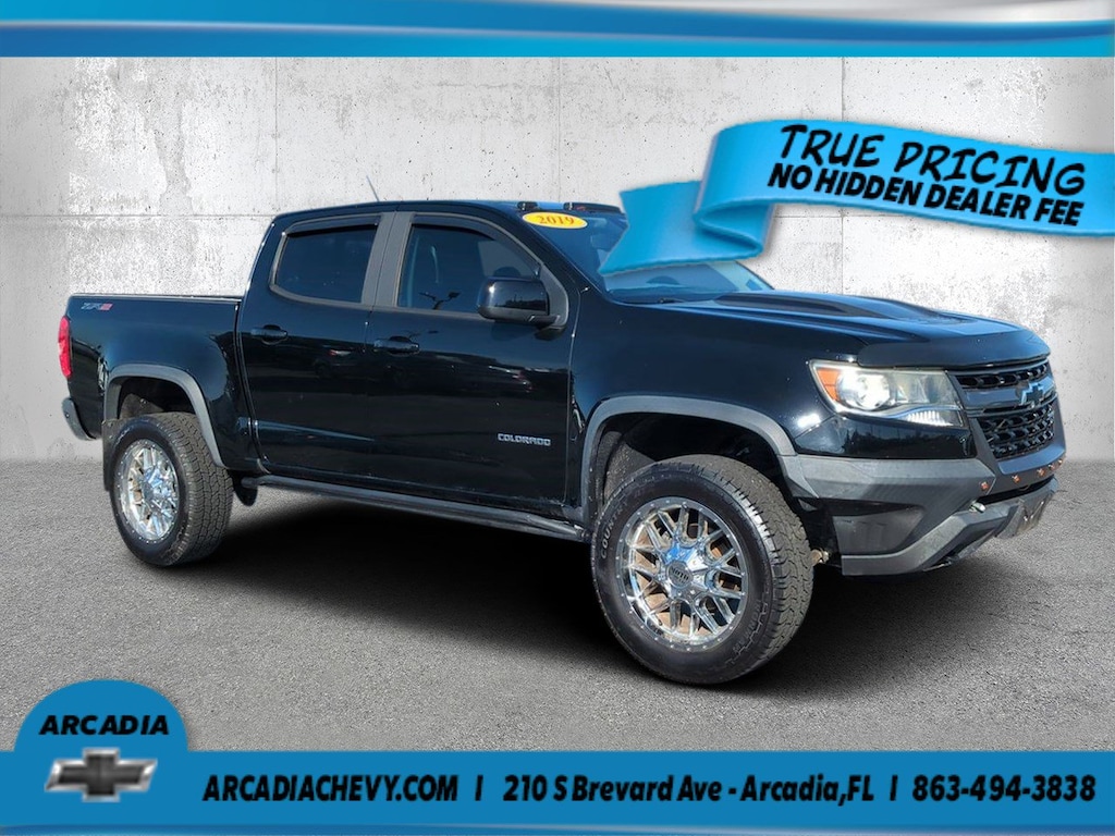Used 2019 Chevrolet Colorado 4WD ZR2 4WD Crew Cab 128.3 ZR2