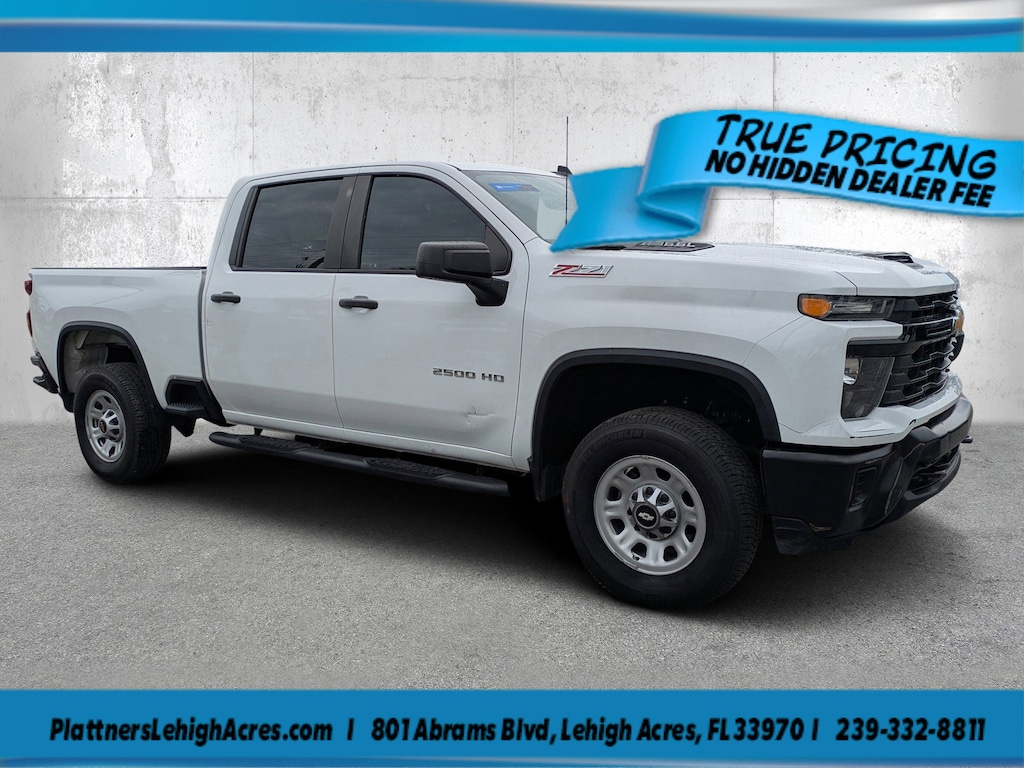 Used 2024 Chevrolet Silverado 2500HD Work Truck Truck