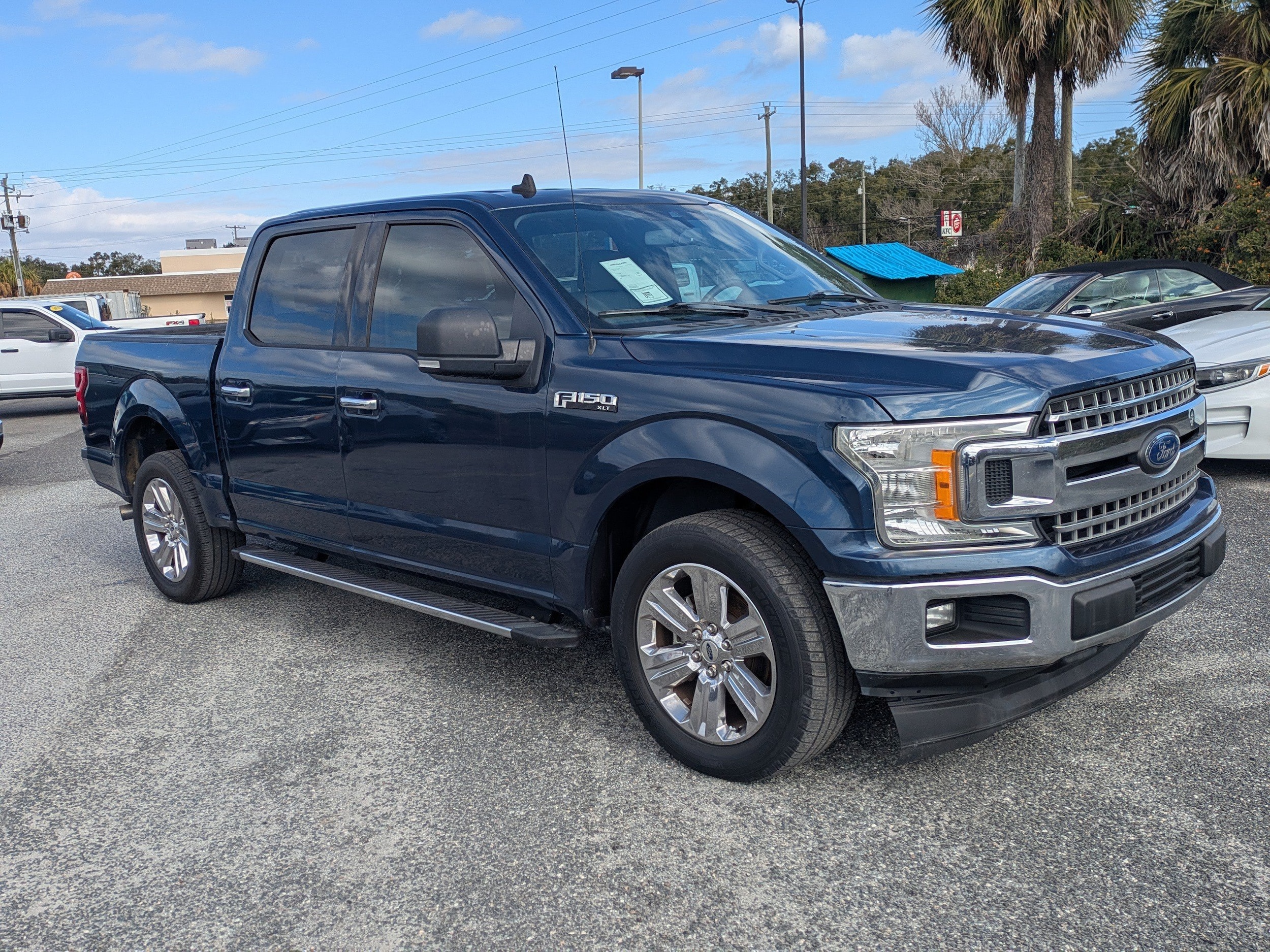Used 2019 Ford F-150 XLT with VIN 1FTEW1C54KFD09763 for sale in LaBelle, FL