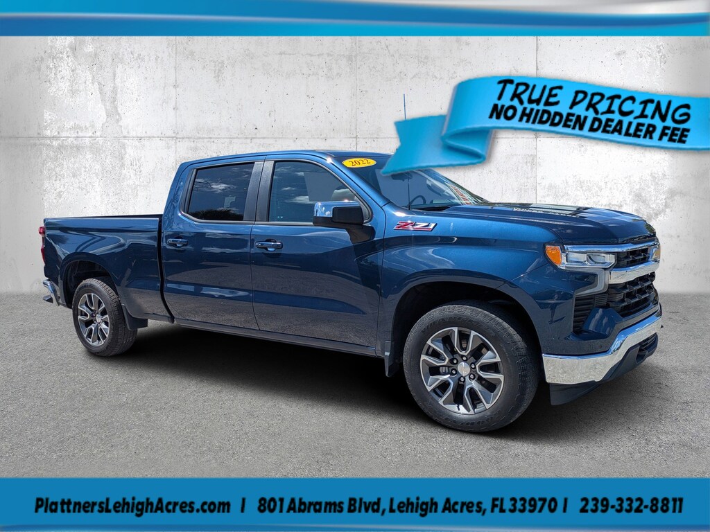 Used 2022 Chevrolet Silverado 1500 LT 4WD Crew Cab 157 LT
