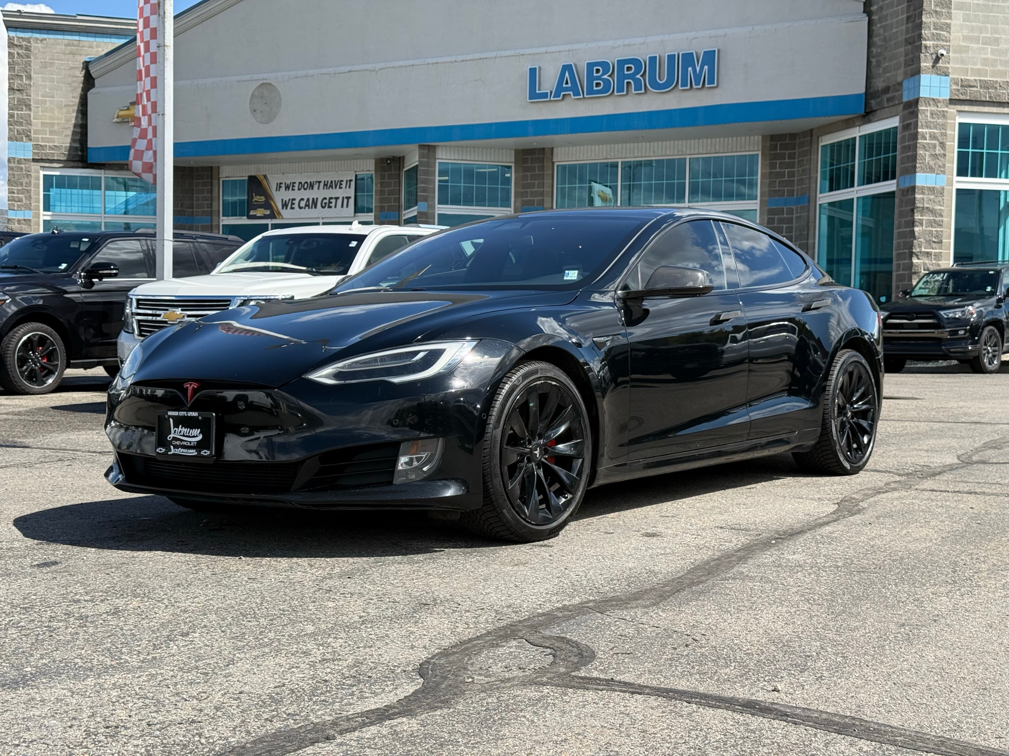Used 2018 Tesla Model S 75D with VIN 5YJSA1E25JF293970 for sale in Heber City, UT