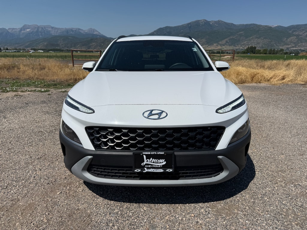 Used 2023 Hyundai Kona SEL with VIN KM8K6CAB6PU976629 for sale in Heber City, UT