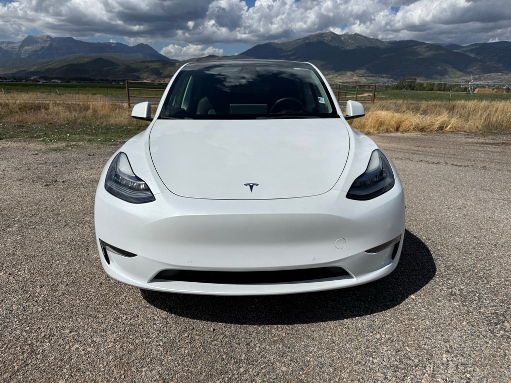 Used 2021 Tesla Model Y Long Range with VIN 5YJYGDEE3MF215146 for sale in Heber City, UT