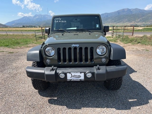 Used 2015 Jeep Wrangler Unlimited Rubicon with VIN 1C4BJWFGXFL617846 for sale in Heber, UT