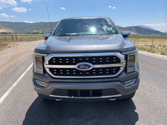 Used 2021 Ford F-150 Platinum with VIN 1FTFW1E84MFA72335 for sale in Heber, UT