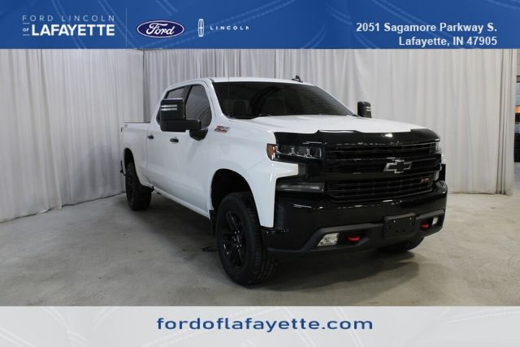Used 2020 Chevrolet Silverado 1500 LT Trail Boss Truck Crew Cab