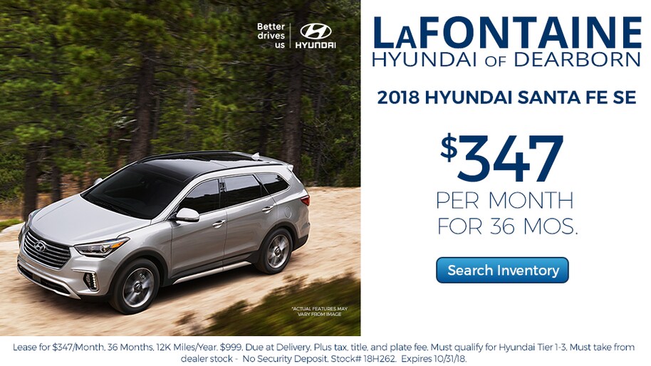 New 20182019 Hyundai and Used car Dealer Dearborn LaFontaine Hyundai