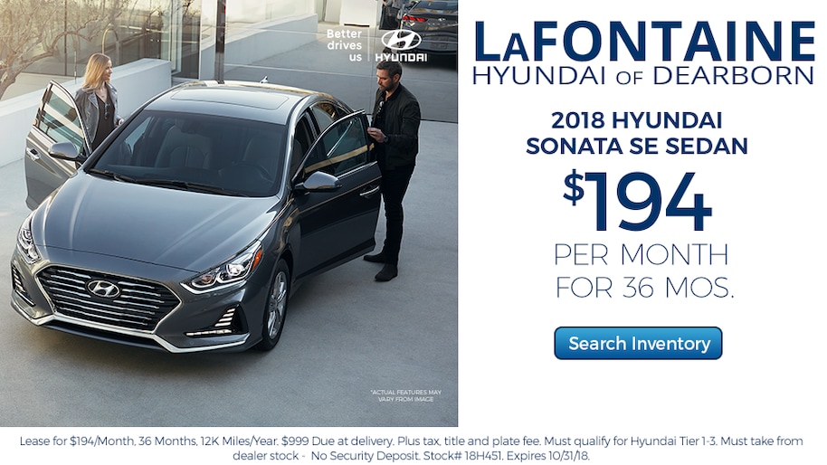 New 20182019 Hyundai and Used car Dealer Dearborn LaFontaine Hyundai