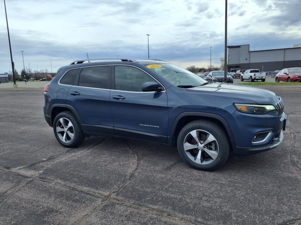 Used 2021 Jeep Cherokee Limited with VIN 1C4PJMDX7MD182028 for sale in Mankato, Minnesota