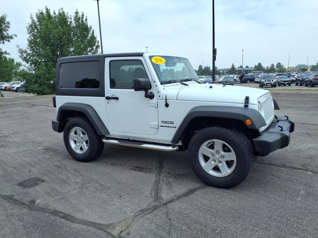 Used 2016 Jeep Wrangler Sport S with VIN 1C4AJWAG1GL331372 for sale in Mankato, Minnesota