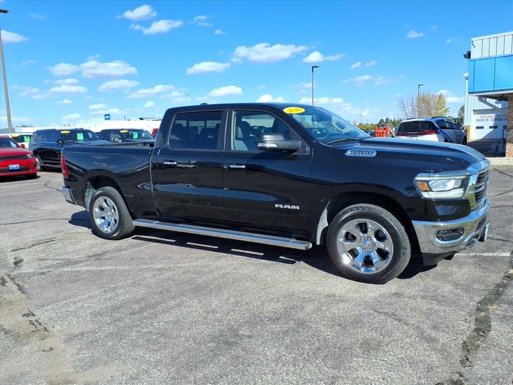 Used 2019 RAM Ram 1500 Pickup Big Horn/Lone Star with VIN 1C6SRFMT4KN536078 for sale in Mankato, Minnesota