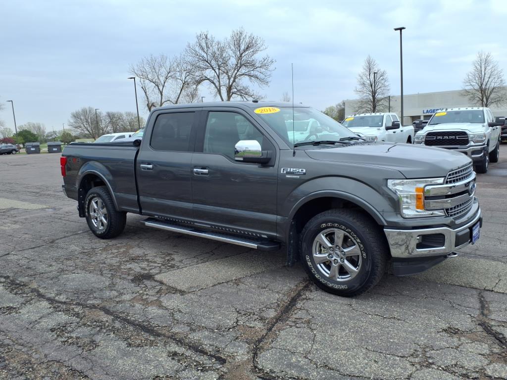 Used 2018 Ford F-150 Lariat with VIN 1FTFW1EG2JKD81375 for sale in Mankato, Minnesota
