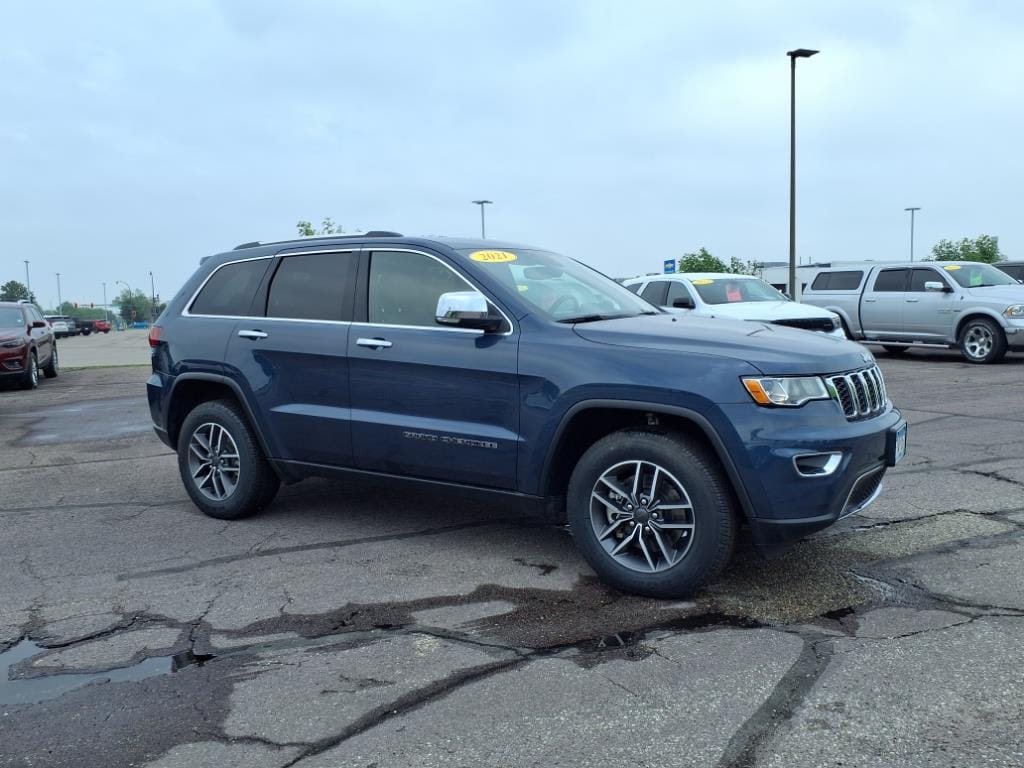 Used 2021 Jeep Grand Cherokee Limited with VIN 1C4RJFBG5MC501908 for sale in Mankato, Minnesota