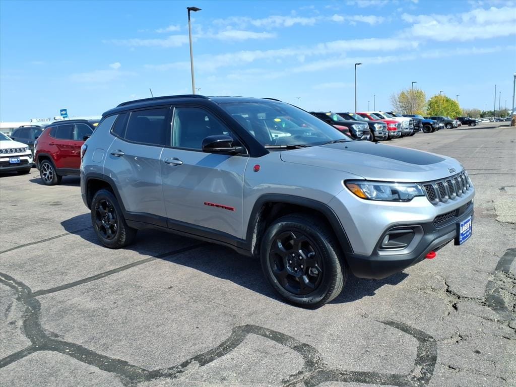 Used 2023 Jeep Compass Trailhawk with VIN 3C4NJDDN8PT544324 for sale in Mankato, Minnesota