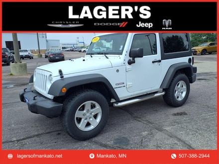 2016 Jeep Wrangler Sport S 4x4 Sport S  SUV